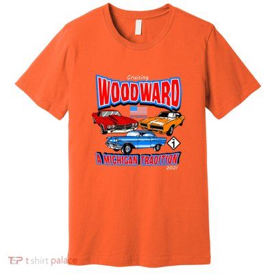 Cruising Woodward Ave M1 A Michigan Tradition Premium T-Shirt