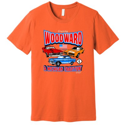 Cruising Woodward Ave M1 A Michigan Tradition Premium T-Shirt