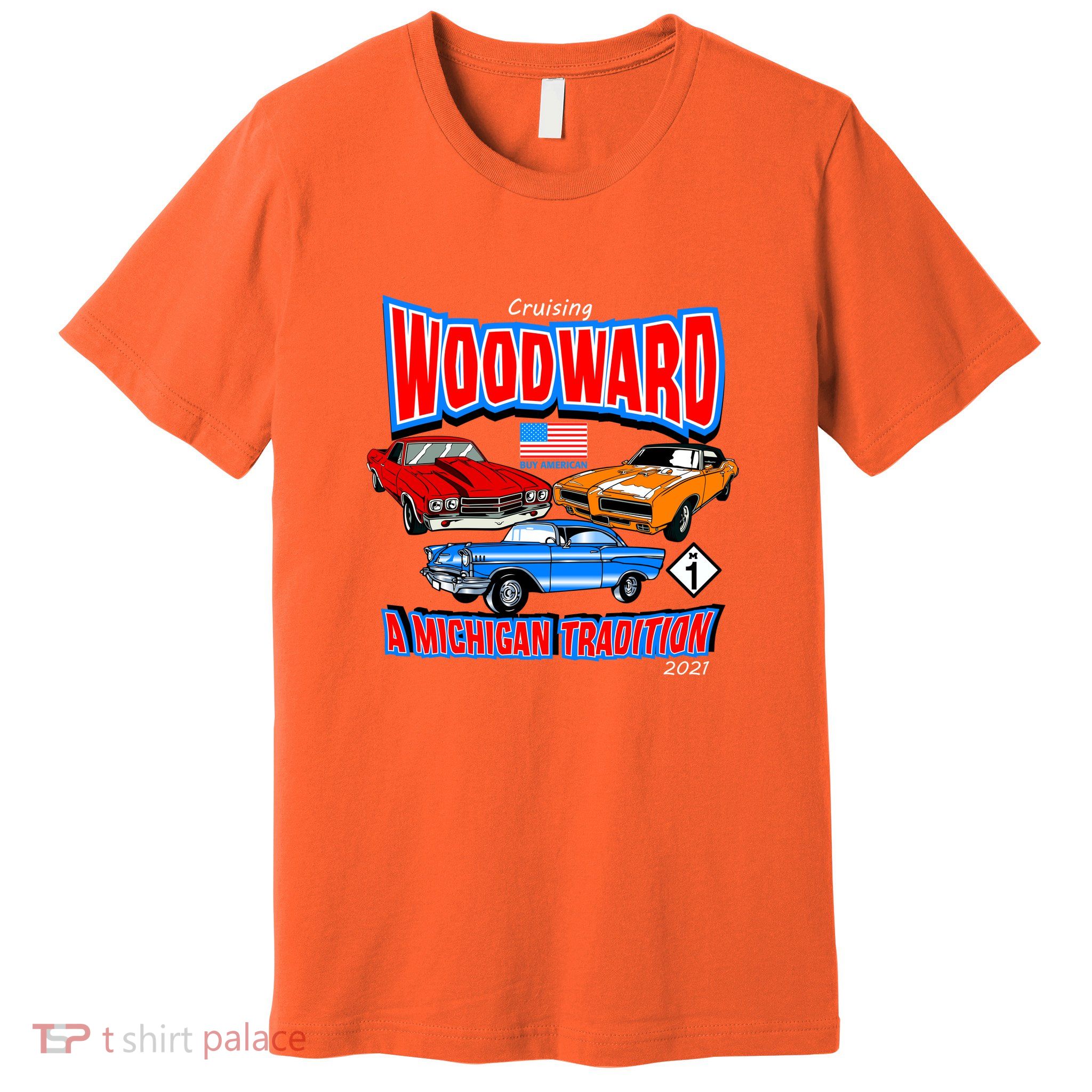 Cruising Woodward Ave M1 A Michigan Tradition Premium T-Shirt