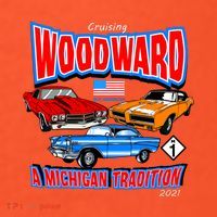 Cruising Woodward Ave M1 A Michigan Tradition Premium T-Shirt
