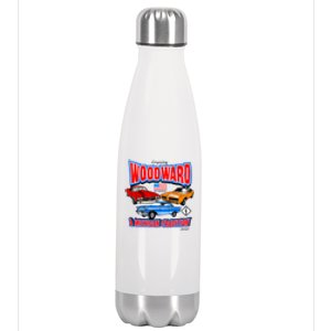 Cruising Woodward Ave M1 A Michigan Tradition Stainless Steel Insulated Water Bottle