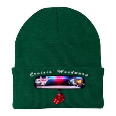 Cruizin' Woodward Ave M1 Priceless Funny Police Front & Back Knit Cap Winter Beanie