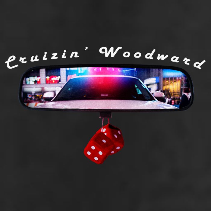 Cruizin' Woodward Ave M1 Priceless Funny Police Front & Back 7 Panel Mesh Trucker Snapback Hat