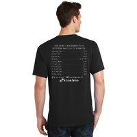 Cruizin' Woodward Ave M1 Priceless Funny Police Front & Back T-Shirt