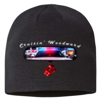 Cruizin' Woodward Ave M1 Priceless Funny Police Front & Back Sustainable Beanie