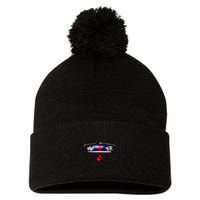 Cruizin' Woodward Ave M1 Priceless Funny Police Front & Back Pom Pom 12in Knit Beanie