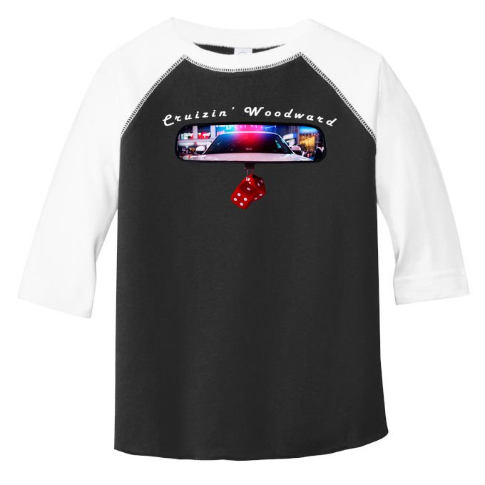 Cruizin' Woodward Ave M1 Priceless Funny Police Front & Back Toddler Fine Jersey T-Shirt
