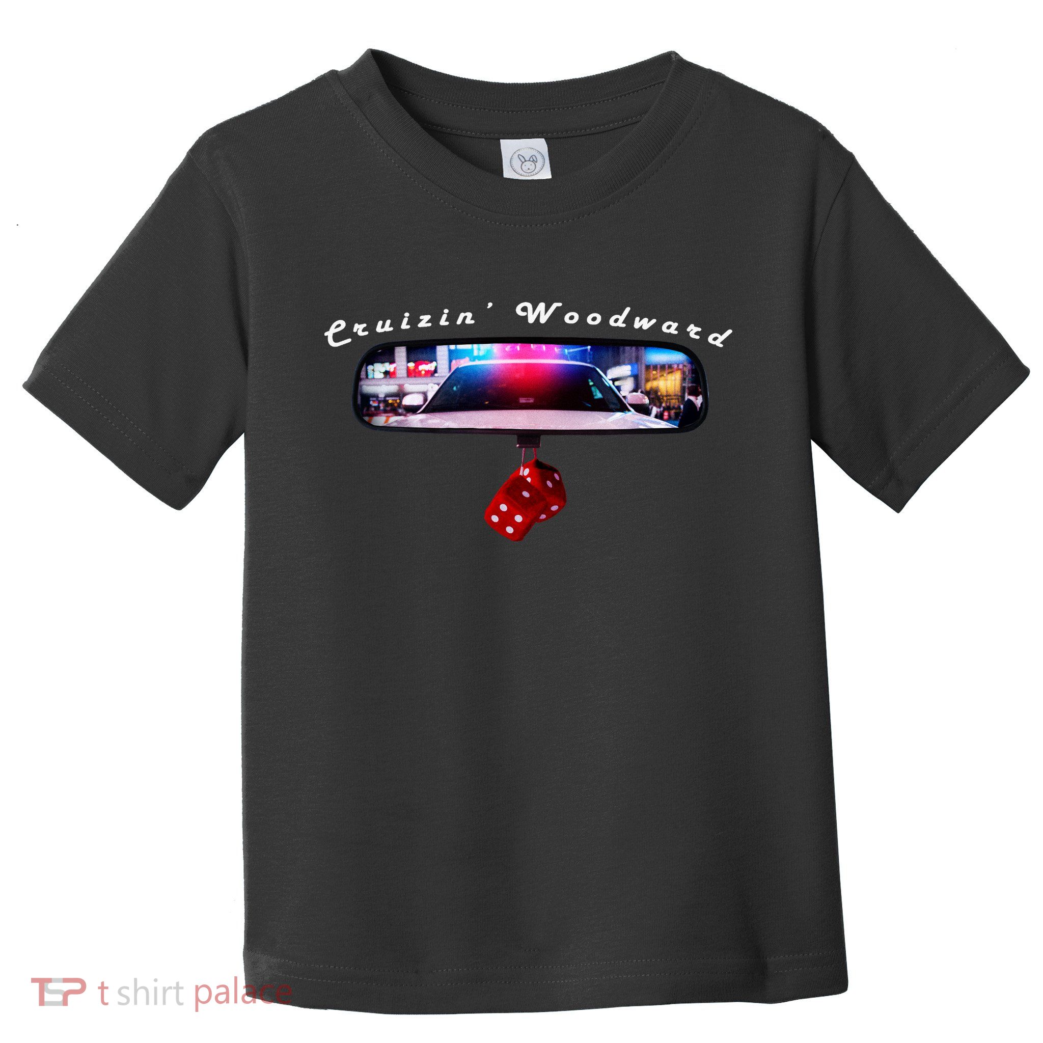 Cruizin' Woodward Ave M1 Priceless Funny Police Front & Back Toddler T-Shirt