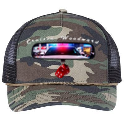 Cruizin' Woodward Ave M1 Priceless Funny Police Front & Back Retro Rope Trucker Hat Cap