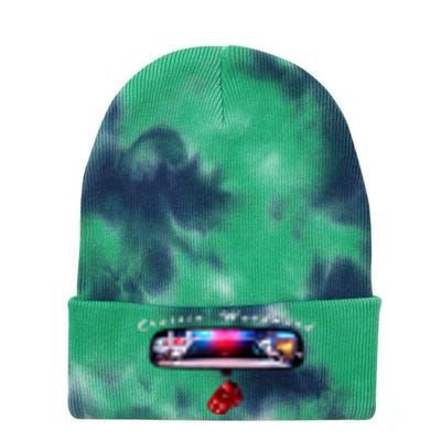 Cruizin' Woodward Ave M1 Priceless Funny Police Front & Back Tie Dye 12in Knit Beanie