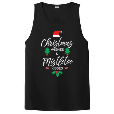 Christmas Wishes And Mistletoe PosiCharge Competitor Tank