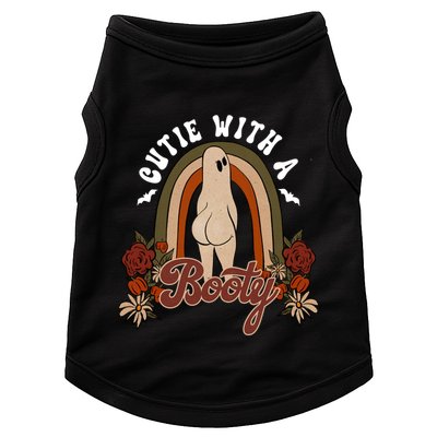 Cutie With A Booty Funny Halloween Fall Doggie Tank