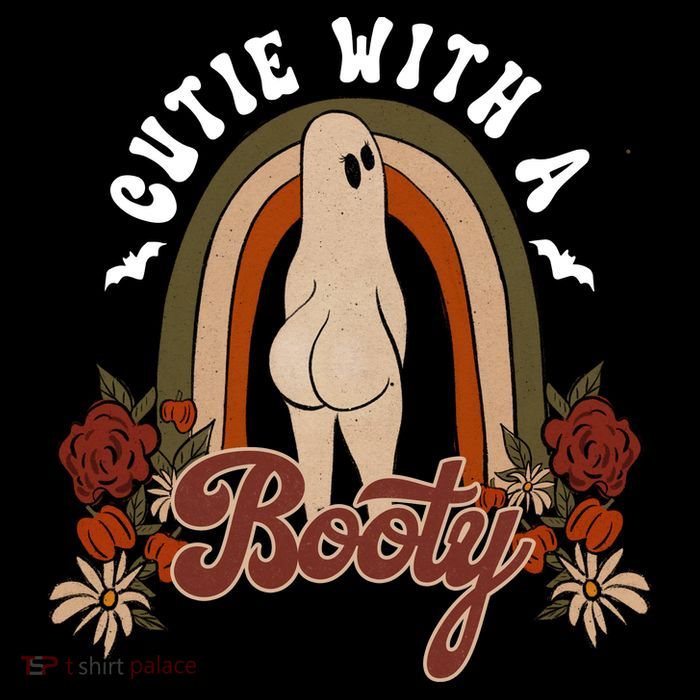 Cutie With A Booty Funny Halloween Fall Performance Shirt