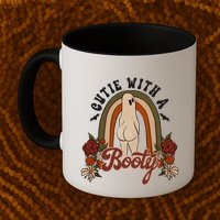 Cutie With A Booty Funny Halloween Fall Mug
