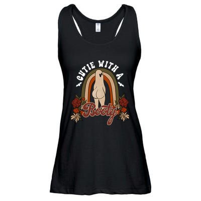 Cutie With A Booty Funny Halloween Fall Ladies Essential Flowy Tank