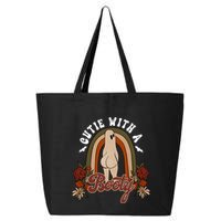 Cutie With A Booty Funny Halloween Fall 25L Jumbo Tote