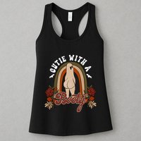 Cutie With A Booty Funny Halloween Fall Womens Tank Top