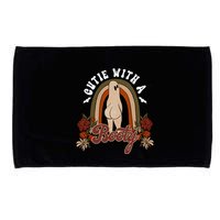 Cutie With A Booty Funny Halloween Fall Microfiber Hand Towel