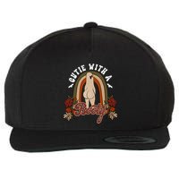 Cutie With A Booty Funny Halloween Fall Wool Snapback Cap