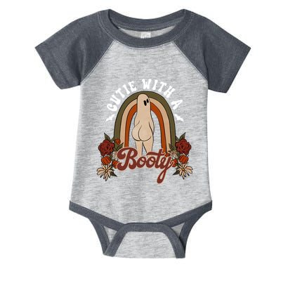 Cutie With A Booty Funny Halloween Fall Infant Baby Jersey Bodysuit