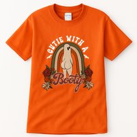 Cutie With A Booty Funny Halloween Fall Tall T-Shirt