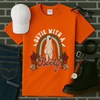 Cutie With A Booty Funny Halloween Fall Tall T-Shirt