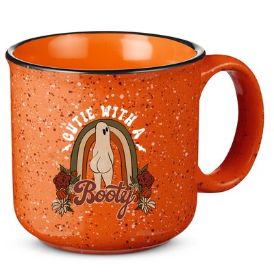 Cutie With A Booty Funny Halloween Fall 15oz Campfire Ceramic Mug