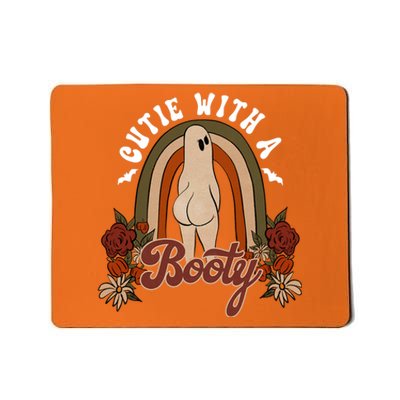 Cutie With A Booty Funny Halloween Fall Mousepad