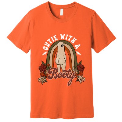 Cutie With A Booty Funny Halloween Fall Premium T-Shirt