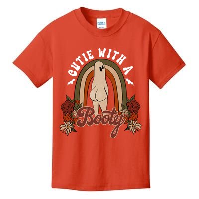 Cutie With A Booty Funny Halloween Fall Kids T-Shirt