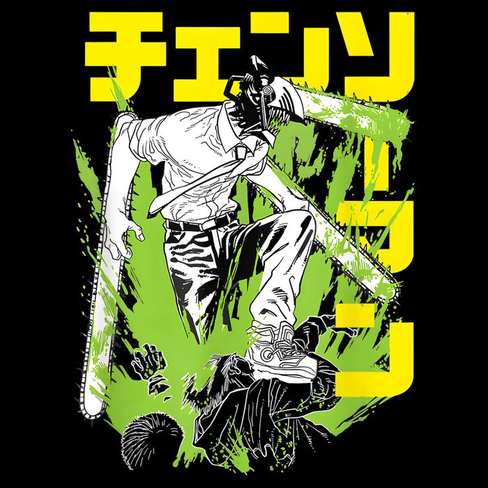 Chainsaw Warrior Anime Retro Vintage Sweatshirt