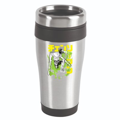 Chainsaw Warrior Anime Retro Vintage 16oz Travel Tumbler