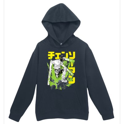 Chainsaw Warrior Anime Retro Vintage Urban Pullover Hoodie