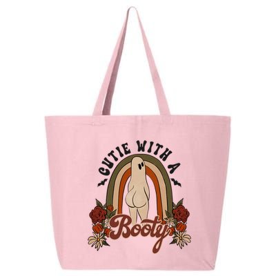 Cutie With A Booty Funny Halloween Ghost 25L Jumbo Tote