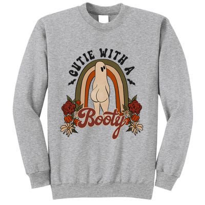 Cutie With A Booty Funny Halloween Ghost Sweatshirt
