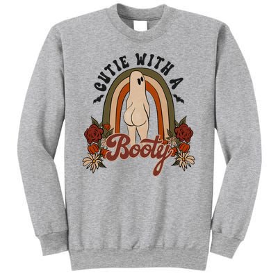 Cutie With A Booty Funny Halloween Ghost Sweatshirt