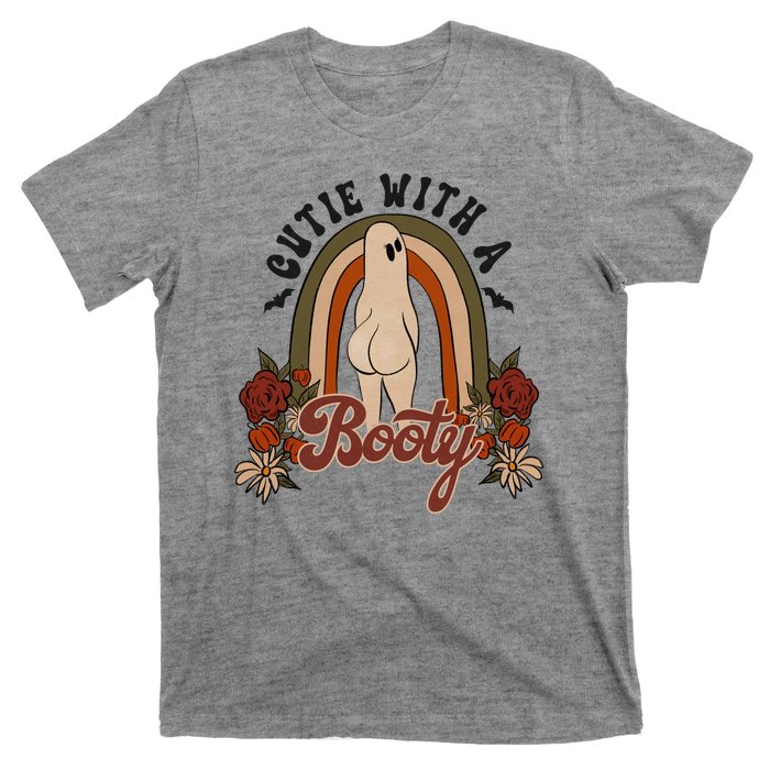 Cutie With A Booty Funny Halloween Ghost T-Shirt