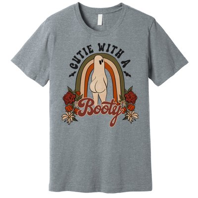 Cutie With A Booty Funny Halloween Ghost Premium T-Shirt