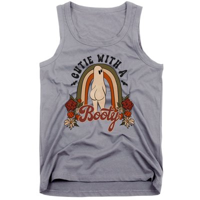 Cutie With A Booty Funny Halloween Ghost Tank Top