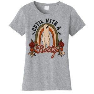 Cutie With A Booty Funny Halloween Ghost Women's T-Shirt