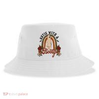 Cutie With A Booty Funny Halloween Ghost Sustainable Bucket Hat