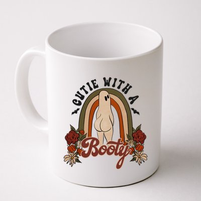 Cutie With A Booty Funny Halloween Ghost Mug