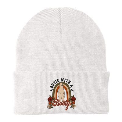 Cutie With A Booty Funny Halloween Ghost Beanie