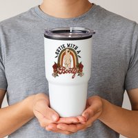 Cutie With A Booty Funny Halloween Ghost Tumbler