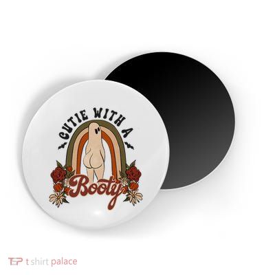 Cutie With A Booty Funny Halloween Ghost Magnet
