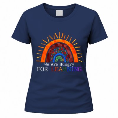 Cute We Are Hungry For Learning Back To School Women's T-Shirt