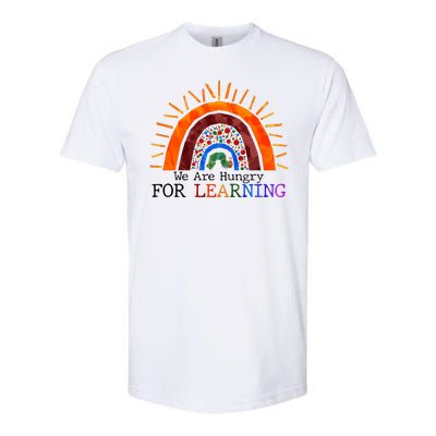 Cute We Are Hungry For Learning Back To School Softstyle® CVC T-Shirt