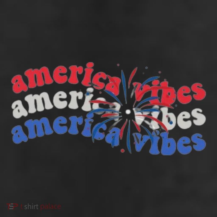 Cool Wavy America Vibes Fireworks 11oz C Handle Ceramic Mug