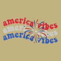 Cool Wavy America Vibes Fireworks T-Shirt