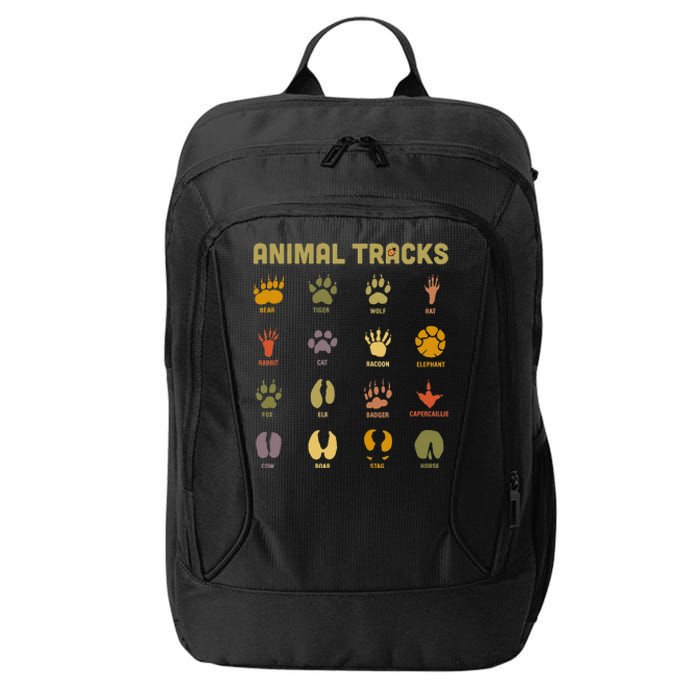 Children's Wild Animal Tracks Childrens Learning Design City Backpack